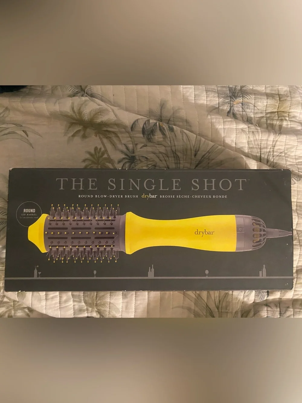 Drybar Yellow Round Blow-Dryer Brush The Single Shot Double Shot